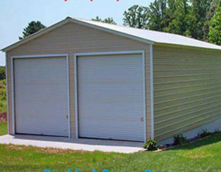 Double Car Horizontal Garage