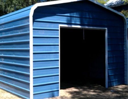 Single Car Regular Rounded Garage