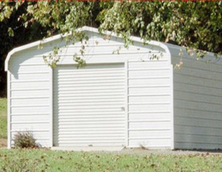 Regular Rounded-Style Garage