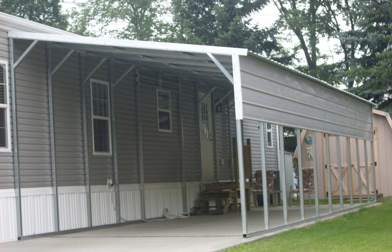 Lean-to's are always free standing!
