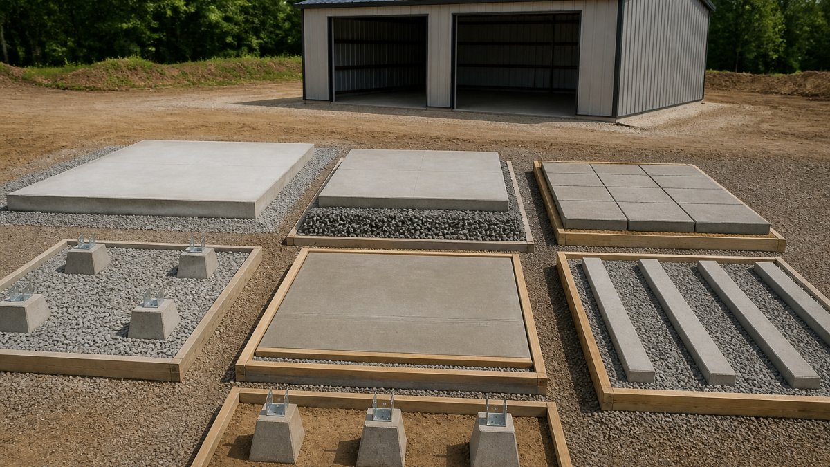 7 Best Foundation Types for Steel Garages in 2026