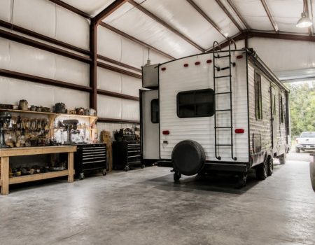 How to Plan a Custom RV Garage With Workshop Space