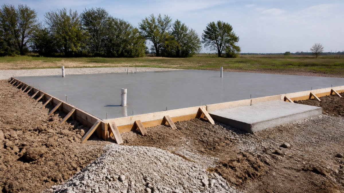 How to Prepare a Concrete Foundation for a Steel Garage