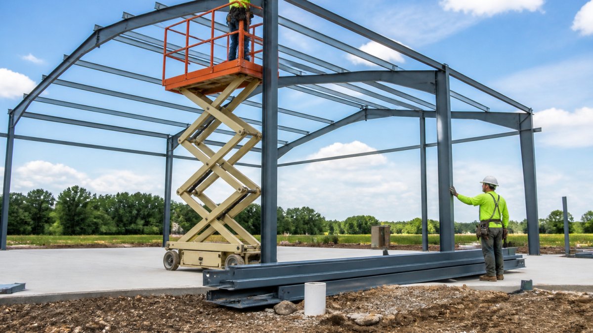 Steel Building Installation: A Code-Compliant Guide
